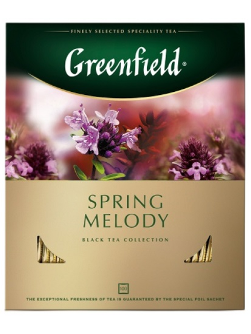 Чай Greenfield Spring Melody (1.5г x 100шт), 150г