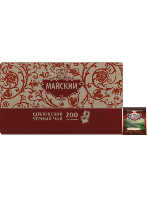 Чай Майский черный (2г х 200шт), 400г