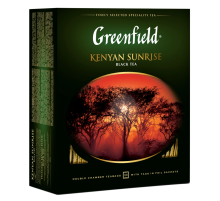 Чай Greenfield Kenyan Sunrise черный (2г х 100шт), 200г