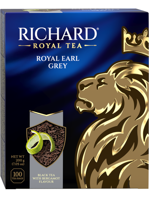 Чай Richard Lord Grey черный байховый (2г х 100шт), 200г