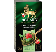 Чай Richard Royal Strawberry & Aloe Vera (1.5г x 25шт), 38г