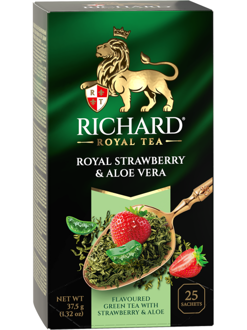 Чай Richard Royal Strawberry & Aloe Vera (1.5г x 25шт), 38г