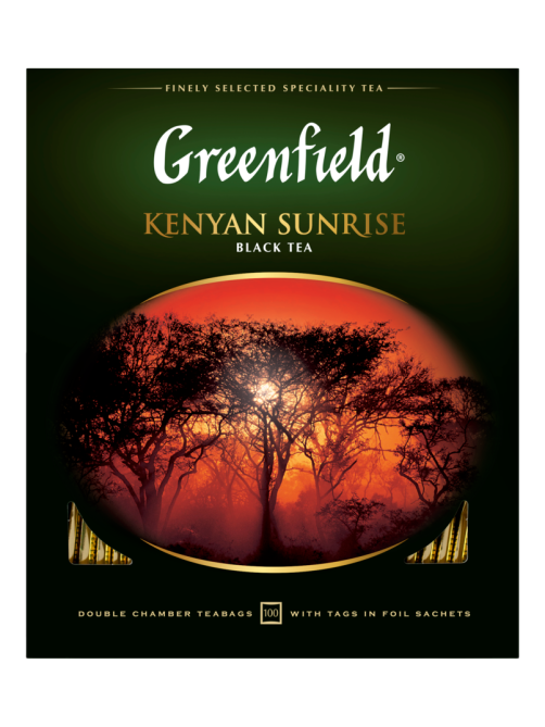 Чай Greenfield Kenyan Sunrise черный (2г х 100шт), 200г