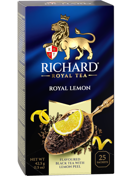Чай Richard Royal Lemon ароматизированный (1.7г х 25шт), 42г