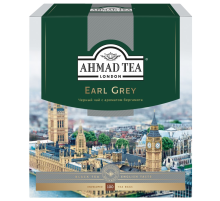 Чай Ahmad Tea Earl Grey черный с бергамотом (2г x 100шт), 200г