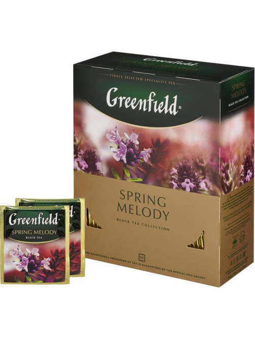 Чай Greenfield Spring Melody (1.5г x 100шт), 150г