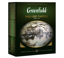 Чай Greenfield Earl Grey Fantasy черный (2г x 100шт), 200г