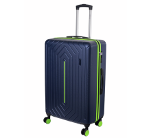 Чемодан Arriva Oslo ABS синий размер L, 48 x 28.1 x 76см