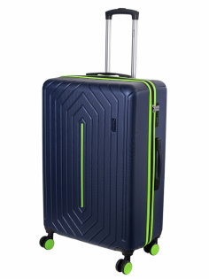 Чемодан Arriva Oslo ABS синий размер L, 48 x 28.1 x 76см