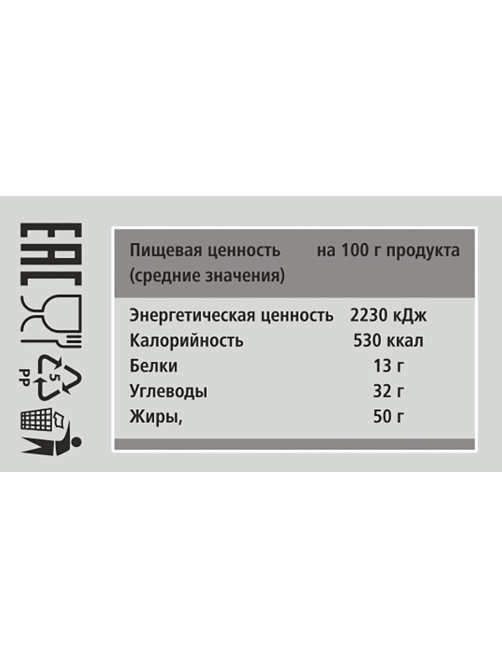 RIOBA Смесь ореховая в карамели, 50г
