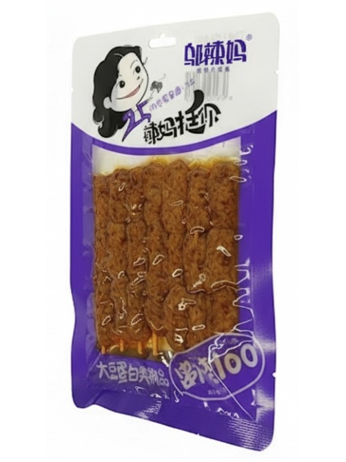 Шашлык из соевого мяса Hot Mom барбекю по-азиатски, 85г