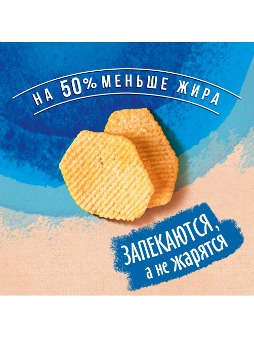 Чипсы Lay's Нежный сыр с зеленью из печи, 81г
