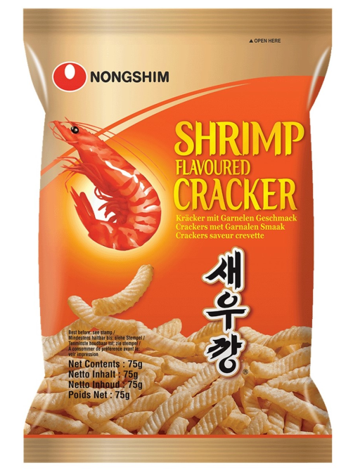 Чипсы Nongshim креветочные, 75г