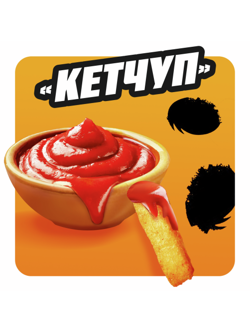 Снеки Cheetos Кетчуп кукурузные, 85г