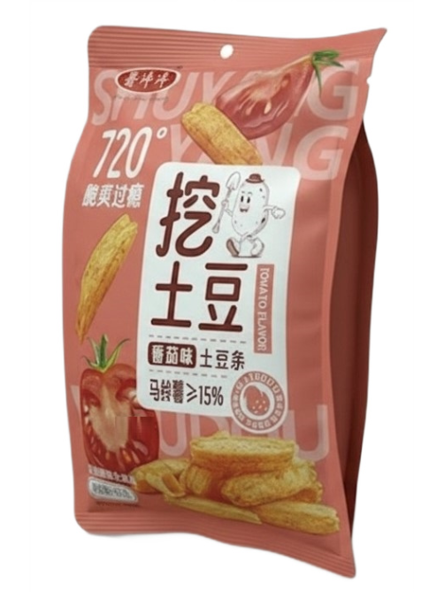 Чипсы Potato Complacenetly томат, 65г