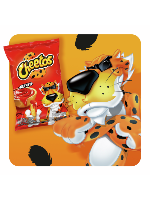 Снеки Cheetos Кетчуп кукурузные, 85г