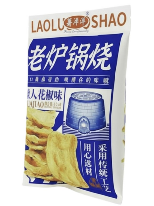 Чипсы Potato Complacenetly сычуаньский перец, 105г