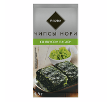RIOBA Чипсы нори васаби, 4.5г