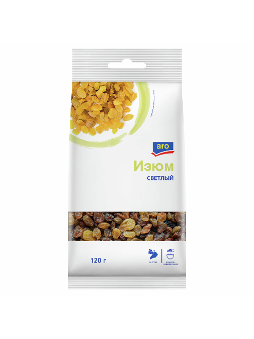 aro Изюм светлый, 120г
