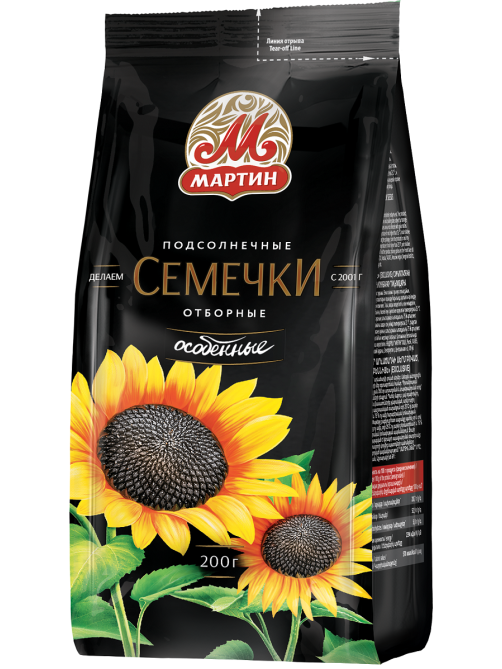 Семечки подсолнечника От Мартина Особенные обжаренные отборные, 200г