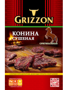 Конина Grizzon сушеная, 36г