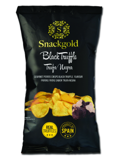 Чипсы Snackgold со вкусом Черный трюфель, 125г