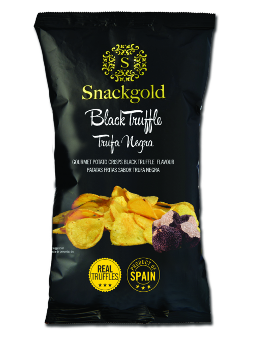 Чипсы Snackgold со вкусом Черный трюфель, 125г