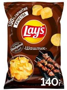 Чипсы Lay's Шашлык, 140г
