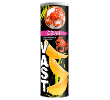 Чипсы Vast краб, 160г