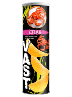 Чипсы Vast краб, 160г