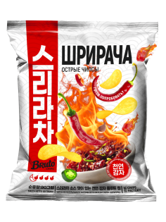 Чипсы Bruto Шрирача, 80г