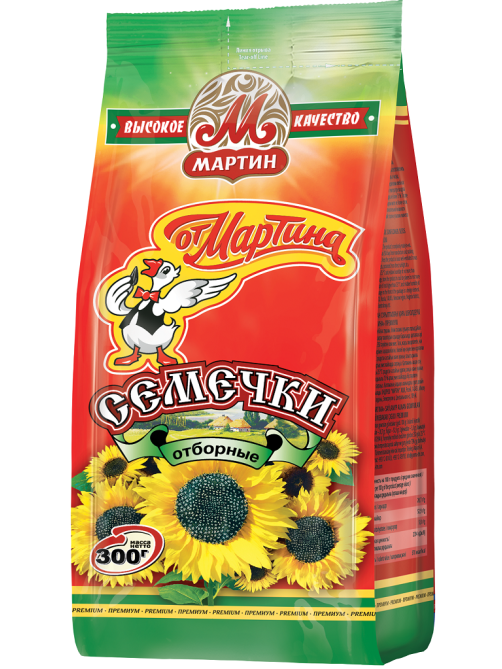 Семечки подсолнечника От Мартина Премиум обжаренные, 300г