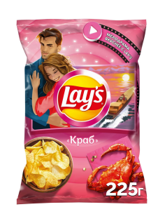 Чипсы Lay's Краб, 225г