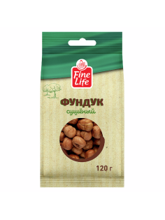 Fine Life Фундук сушеный, 120г