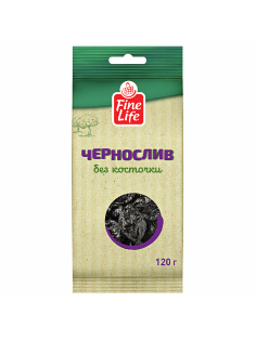Fine Life Чернослив сушеный без кости, 120г