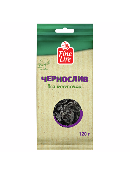 Fine Life Чернослив сушеный без кости, 120г