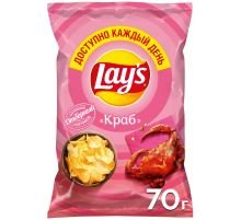 Чипсы Lay's Краб, 70г
