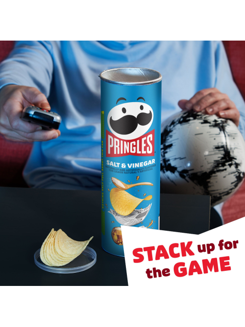 Чипсы Pringles с солью и уксусом, 165г