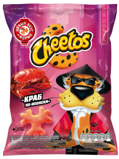 Снеки кукурузные Cheetos краб по-японски, 50г