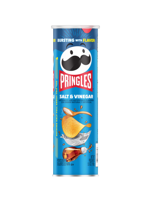 Чипсы Pringles с солью и уксусом, 165г
