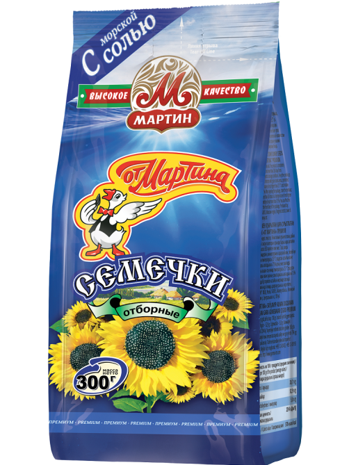 Семечки От Мартина с морской солью, 300г