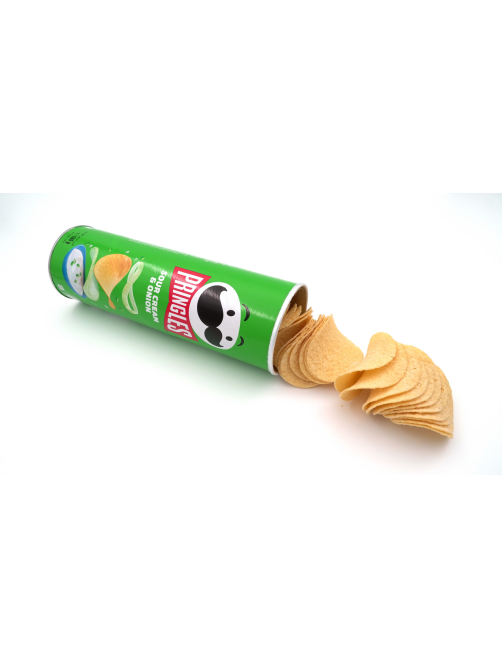 Чипсы Pringles картофельные Сметана и лук, 165г