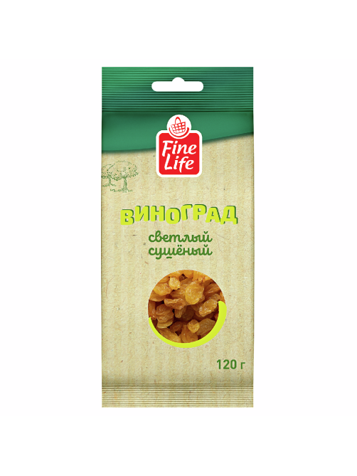 Fine Life Изюм светлый, 120г