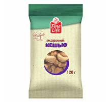 Fine Life Кешью жареный, 120г