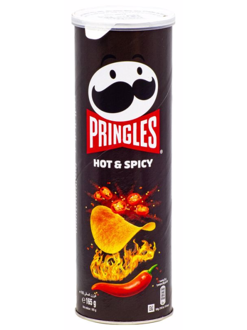 Чипсы Pringles Остро-пряный, 165г