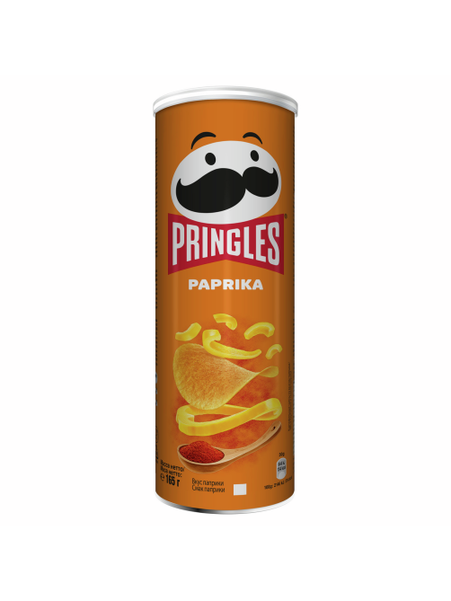 Чипсы Pringles картофельные Паприка, 165г