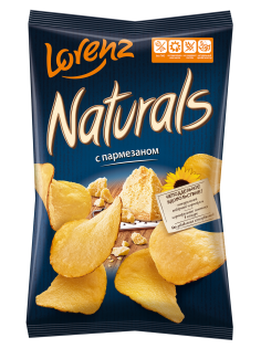 Чипсы Naturals Пармезан, 100г
