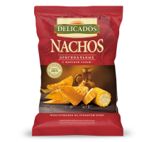 Чипсы Delicados Начос кукурузные Оригинальные, 150г