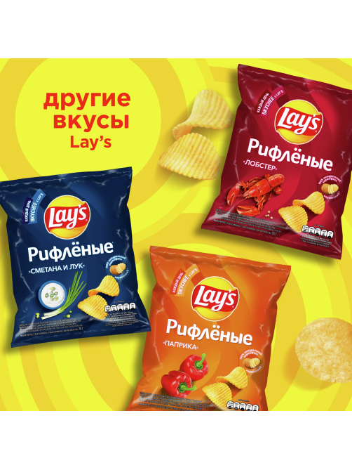 Чипсы Lay's рифленые Паприка, 70г