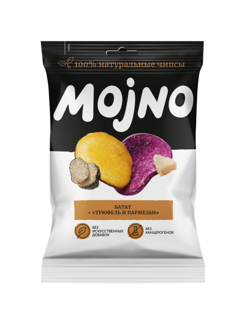 Чипсы Mojno Батат с трюфелем и пармезаном, 75г